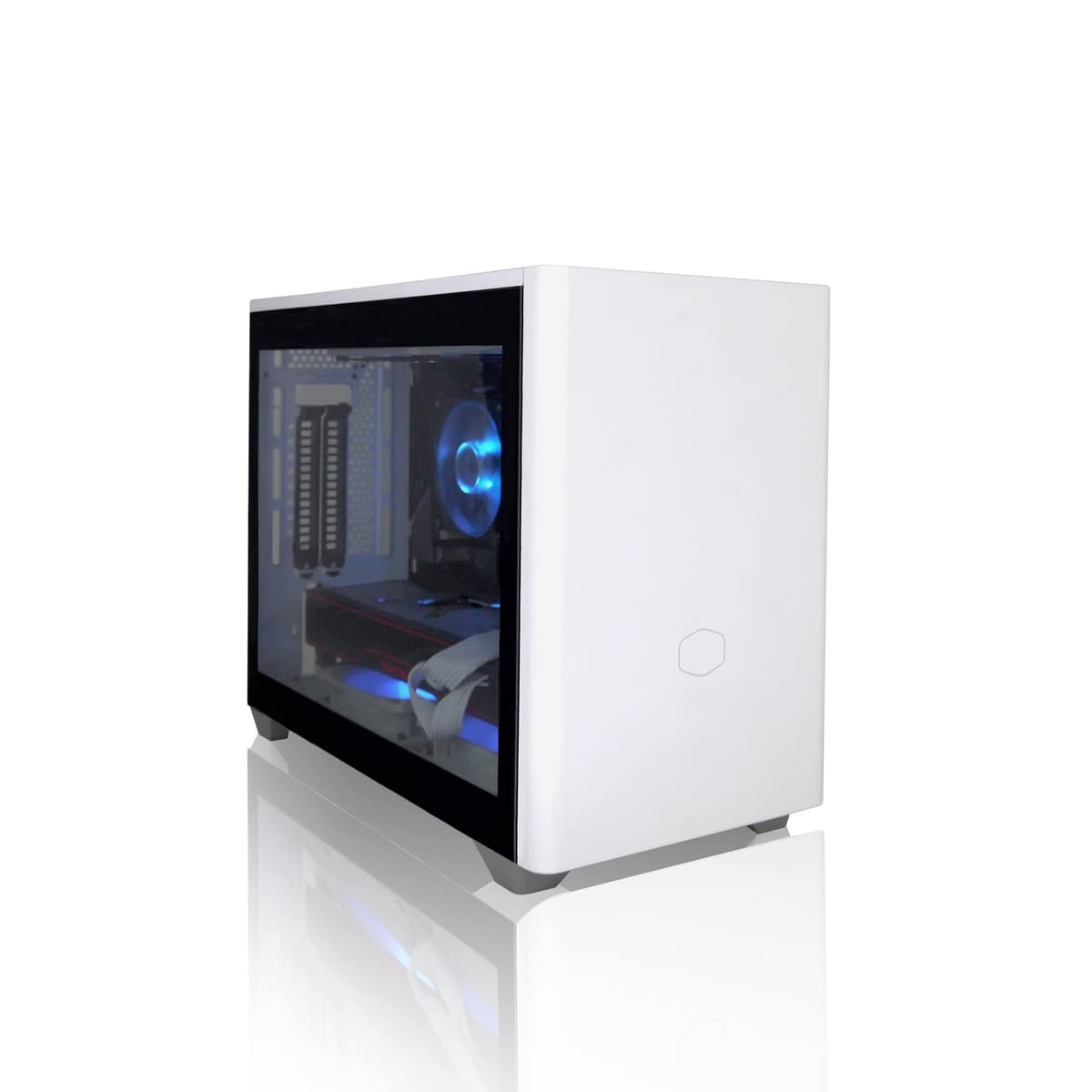 AVGPC Mini Gaming PC Ryzen 7 5700G, 16GB, 1TB NVMe, Blanco