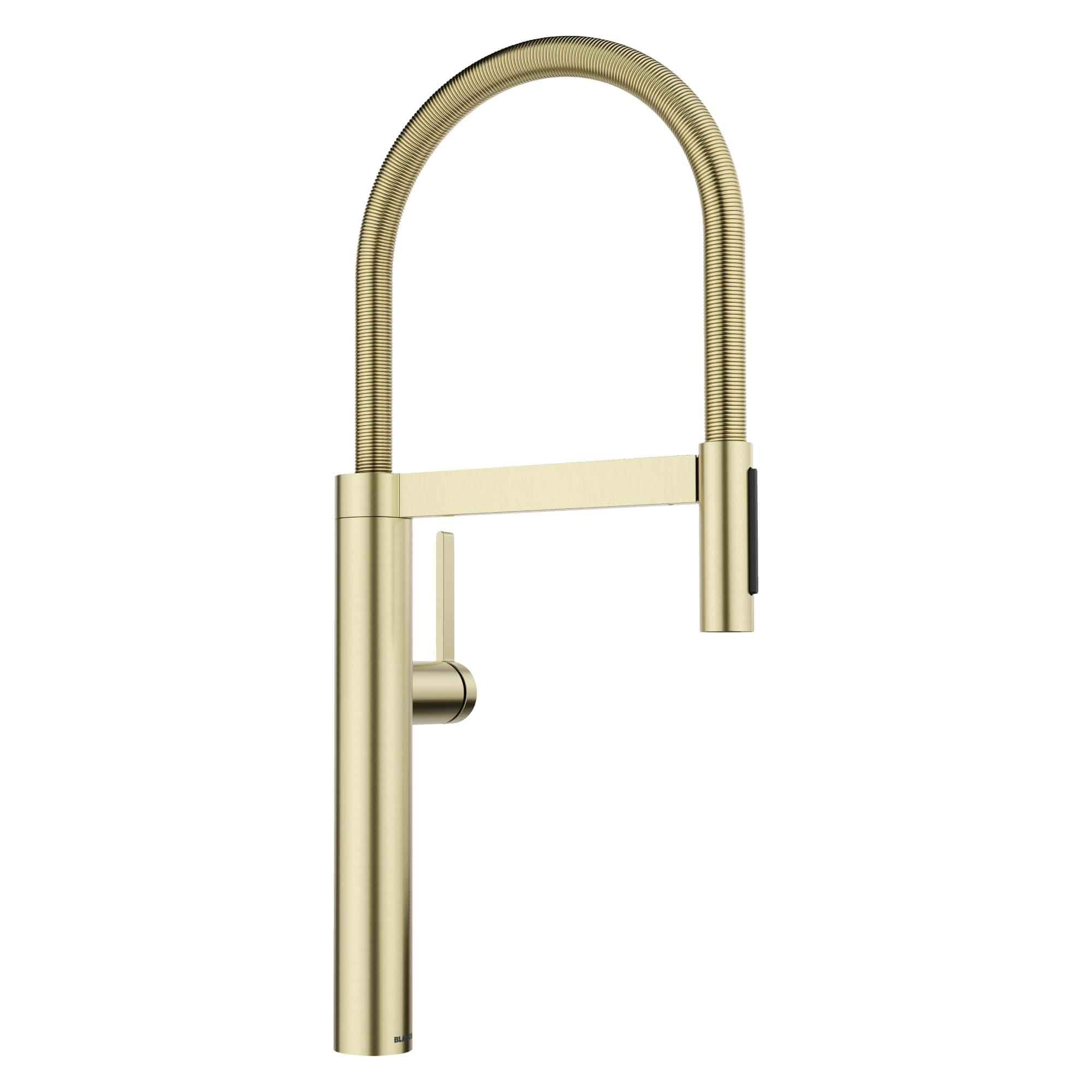Blanco Culina II Grifo de Cocina Semi-Pro Pull-Down 1.5 GPM Satin Gold 527476