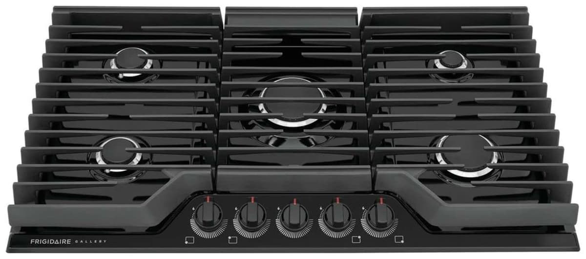 Frigidaire Gallery GCCG3648AB cocina a gas 36" con 5 quemadores sellados