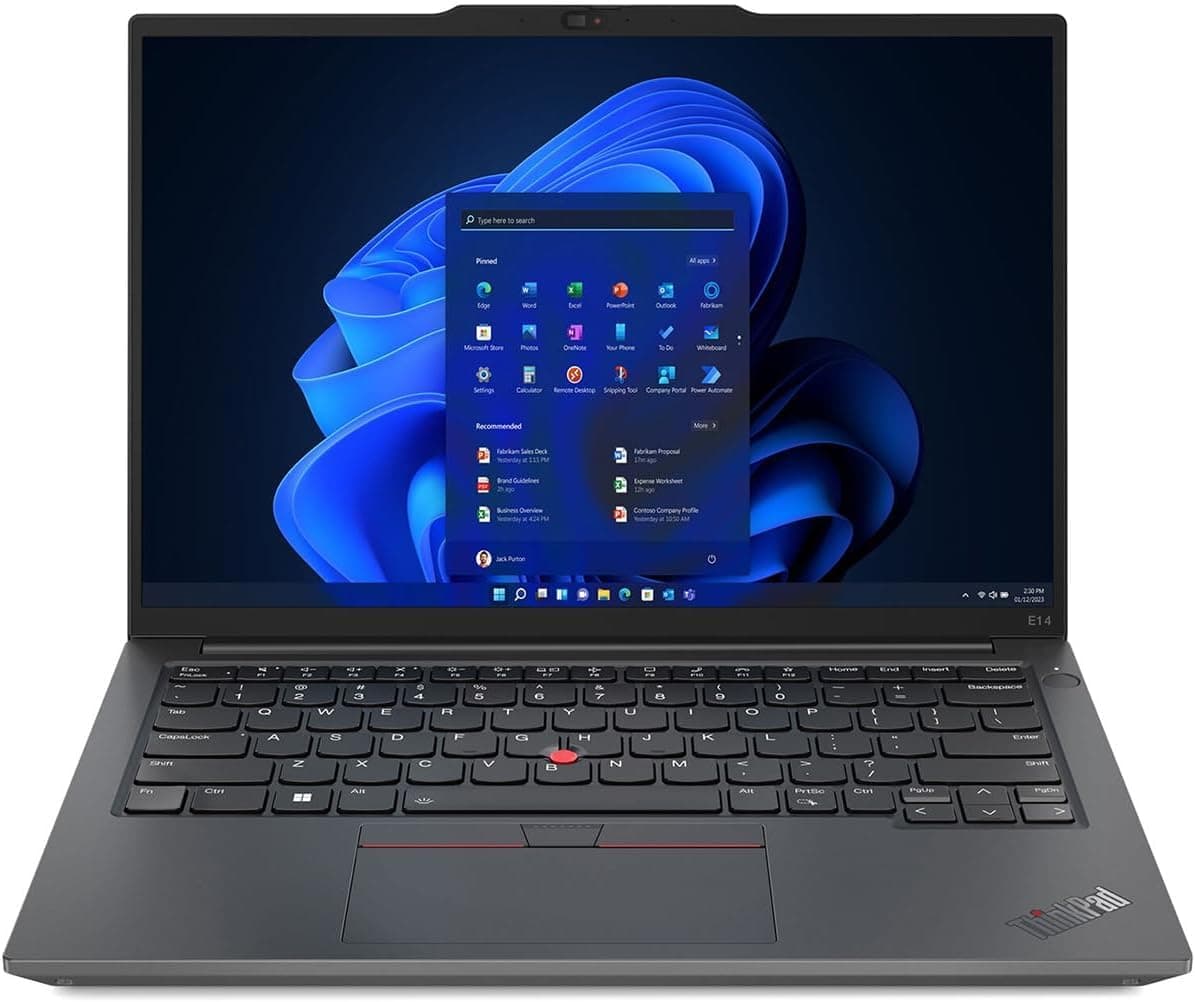 Lenovo ThinkPad E14 Touch - Laptop 14" Táctil i5-1335U, 24GB RAM, 1TB SSD, Windows 11 Pro 82C6006CGE