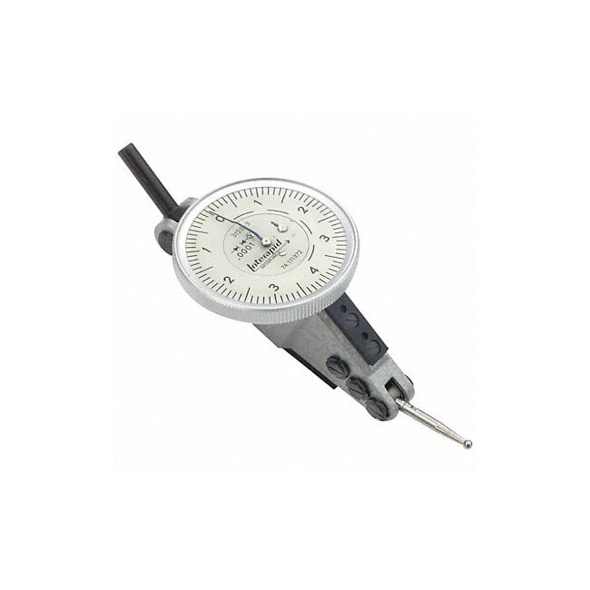TESA Brown & Sharpe Interapid 312B-3 Indicador de carátula horizontal .016" (0-4-0) 1-1/2" 74.111372
