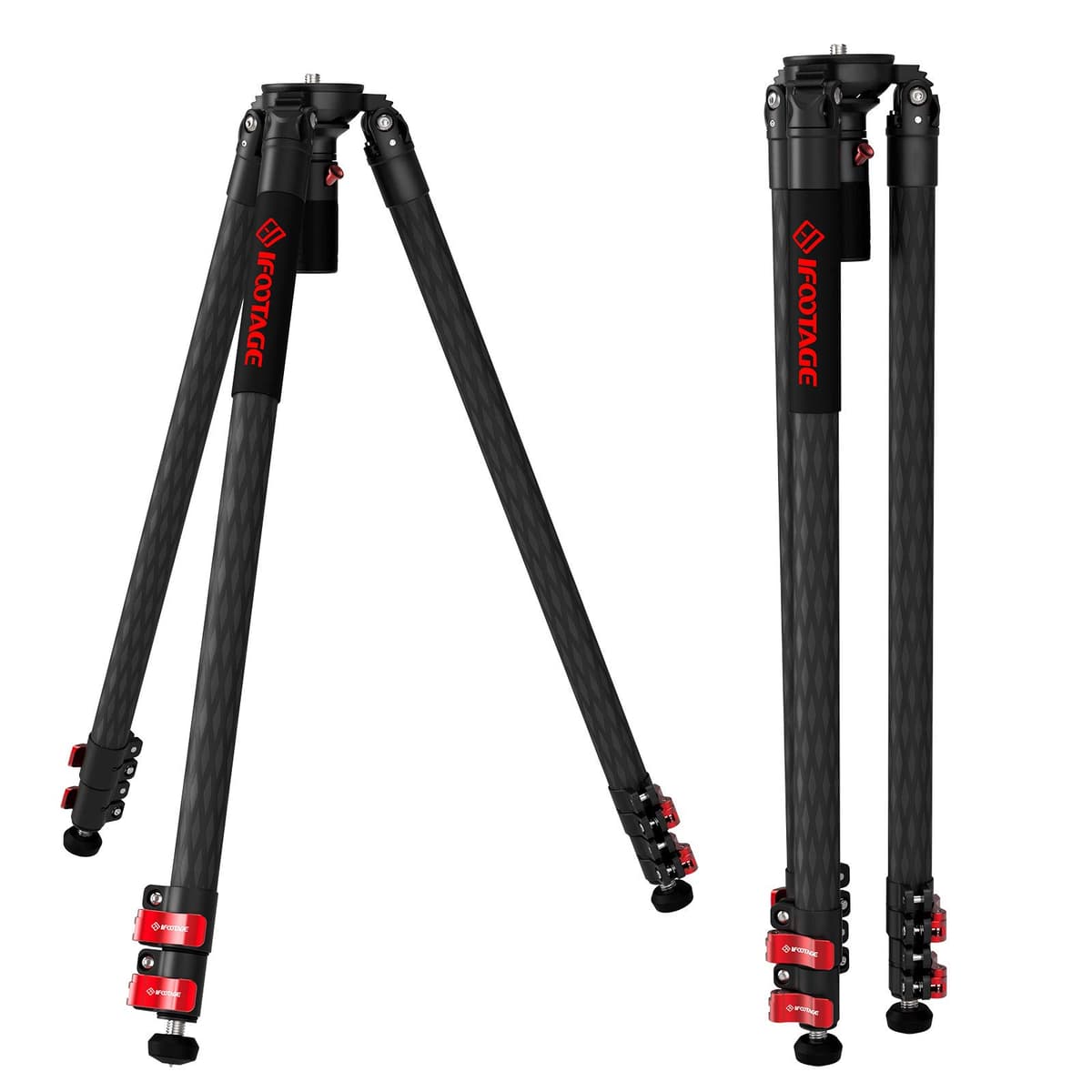 IFOOTAGE 65" Tripié de Carbono 3 Secciones con Fastbowl (TC7) TC9