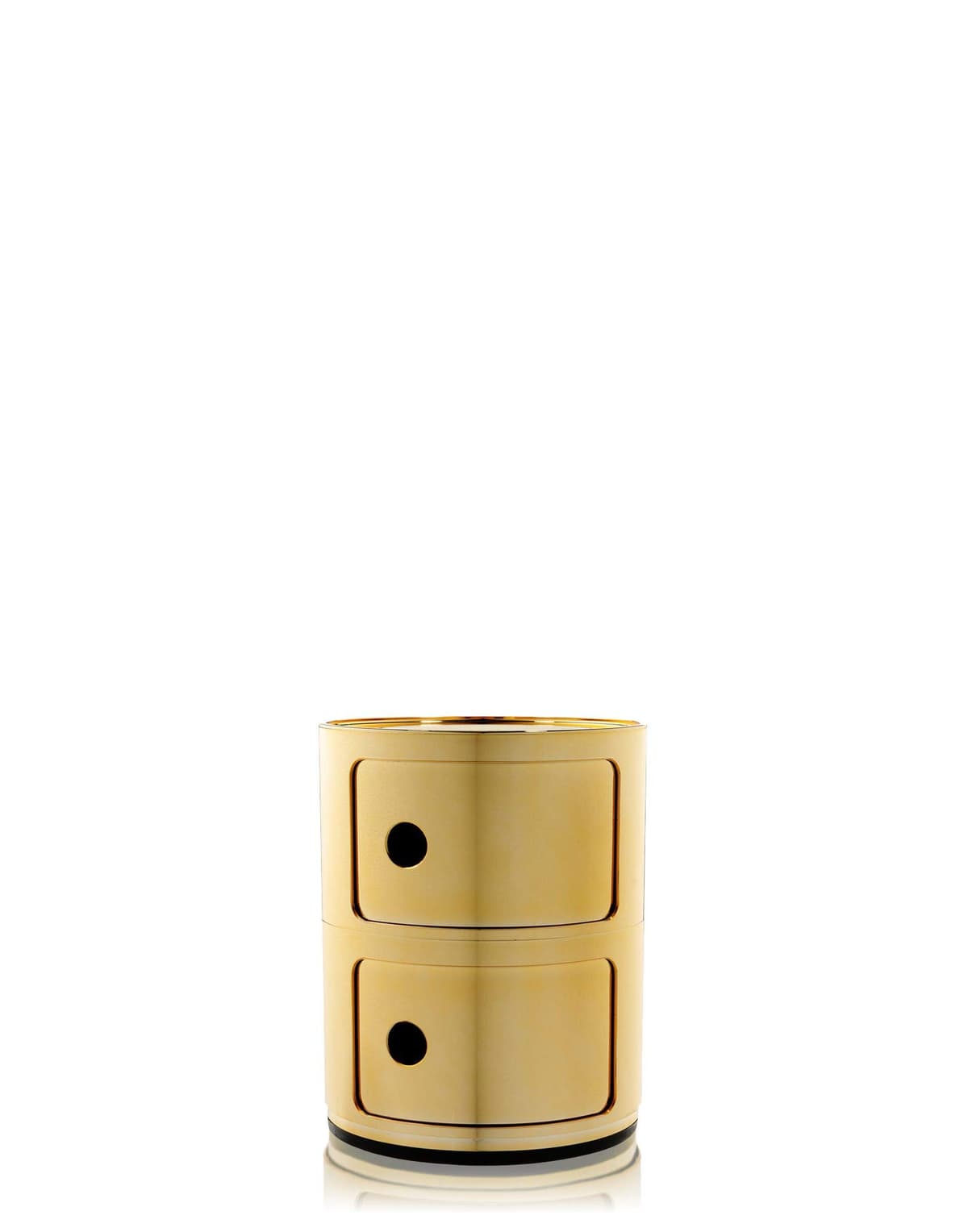 Kartell Componibili 5966/GG Cajones metálicos dorado