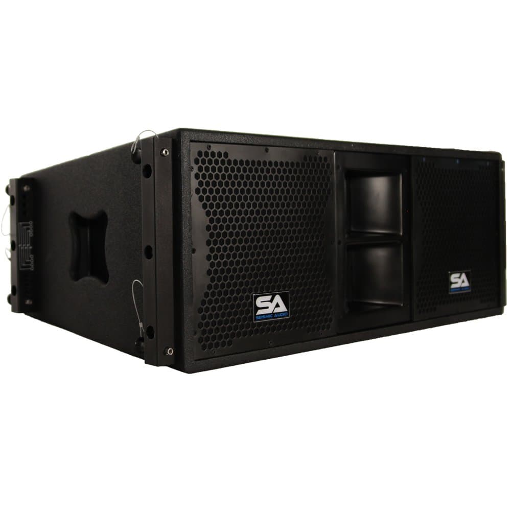 Seismic Audio SALA-210 Bocina Line Array 2x10 Pasiva con Drivers de Compresión