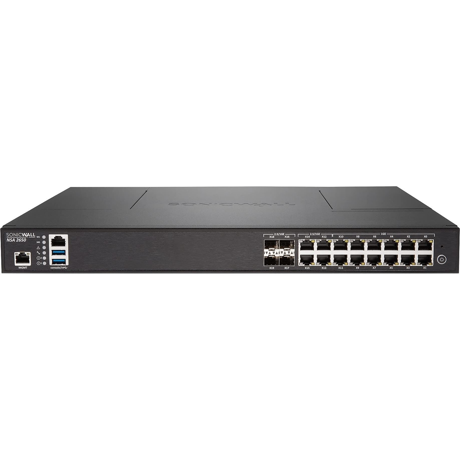 Sonicwall NSA 2650 Security Appliance Firewall 01-SSC-1936