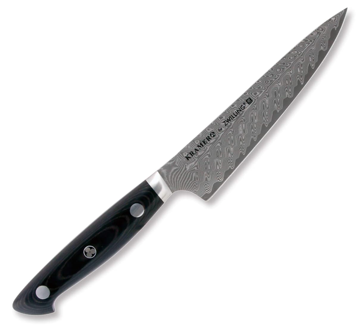 Zwilling Bob Kramer Cuchillo Prep 5.5" Euro Stainless Damascus - Hecho en Japón 34891-143