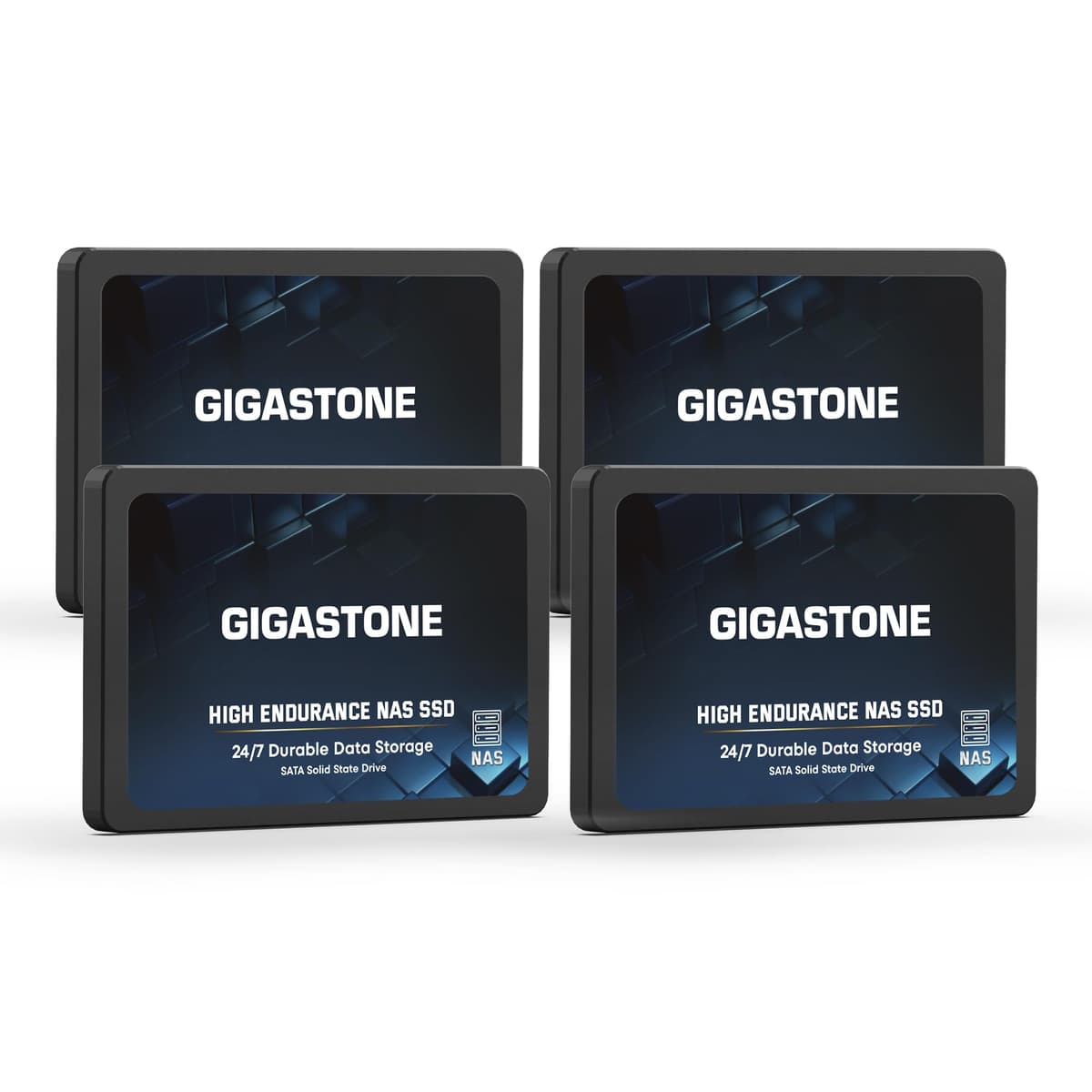 Gigastone NAS SSD PRO 4TB (4-Pack) - SSD SATA III 2.5" para NAS 24/7