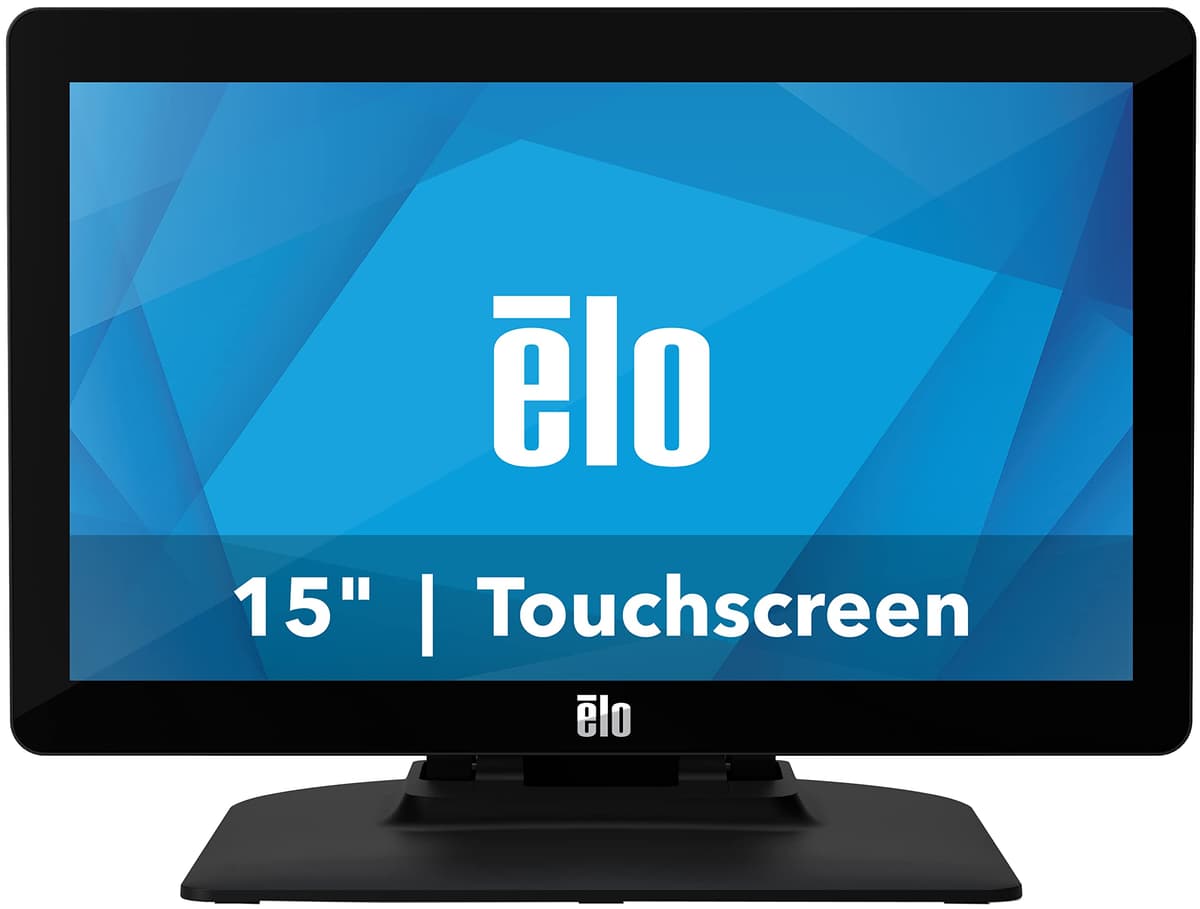 Monitor Táctil Elo 1502L 15" con Base para POS - 10 Toques, USB-C E155645
