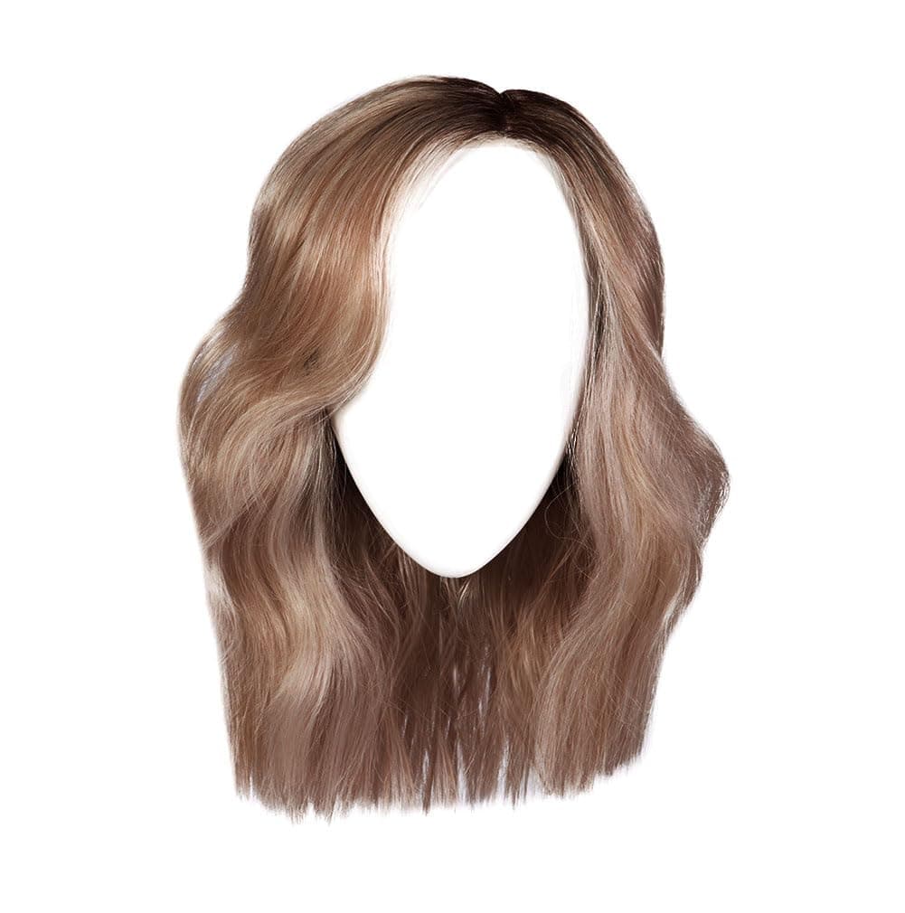 Hair u wear Raquel Welch Big Spender Wig Largo Hombros con Olas Tumbled, RL38 Smoke