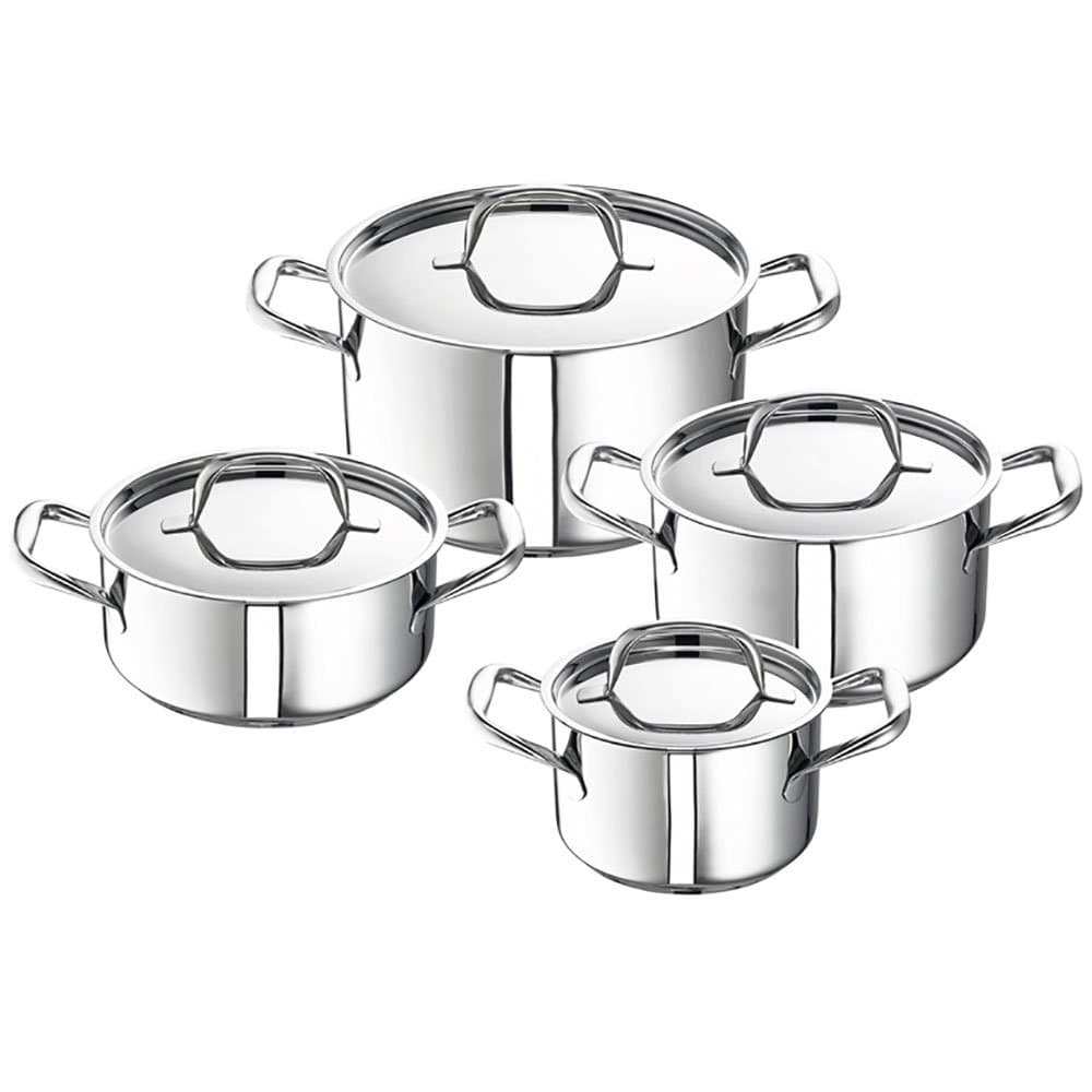Schulte-Ufer Set Finesse de 4 piezas (16, 20, 24 cm y olla de 20 cm) Set 1087