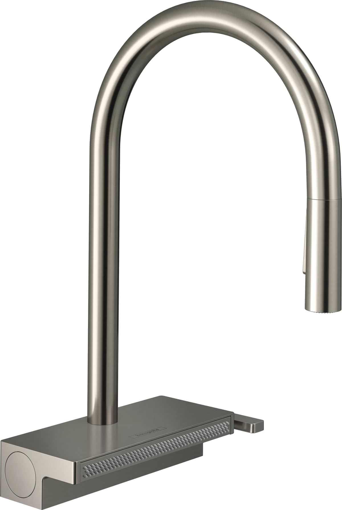 Hansgrohe Aquno Select M81 170 Monomando Cocina con Duchador Extraíble, 3 modos de chorro, Acabado acero inoxidable 73831800