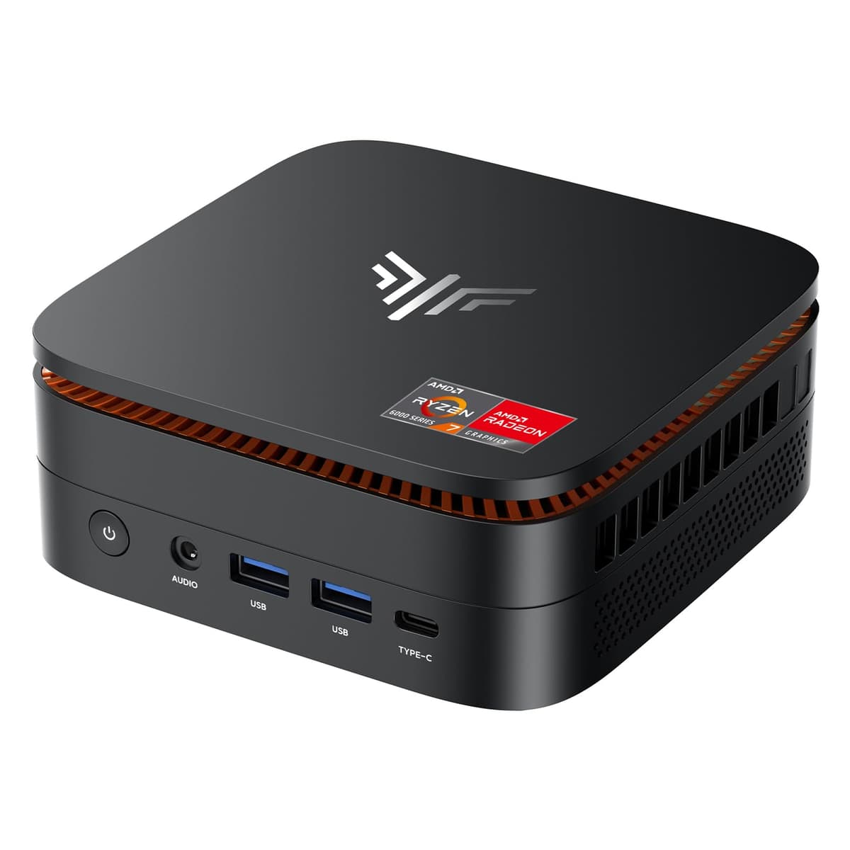 KAMRUI Hyper H1 Mini Gaming PC con AMD Ryzen 7 6800H, 32GB DDR5, 1TB NVMe SSD