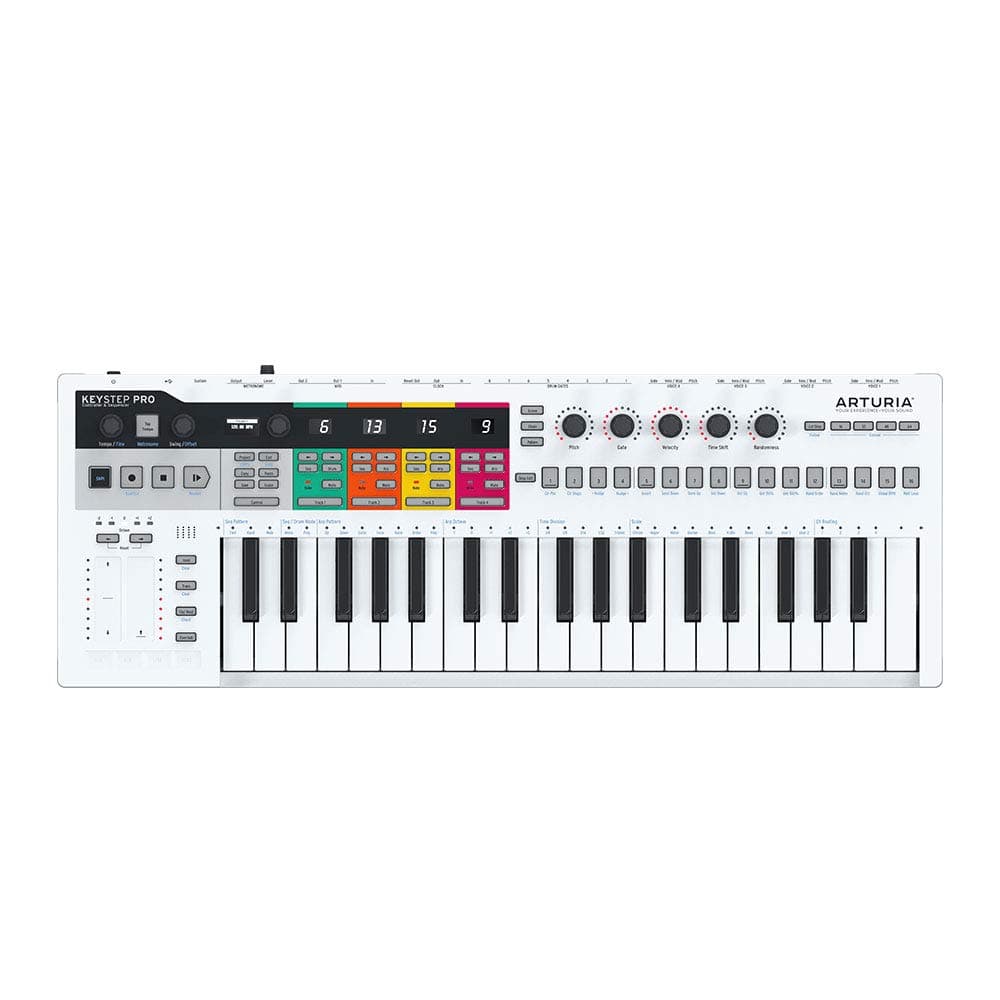 ARTURIA KeyStep Pro MIDI Keyboard Controller with 4-Track Sequencer