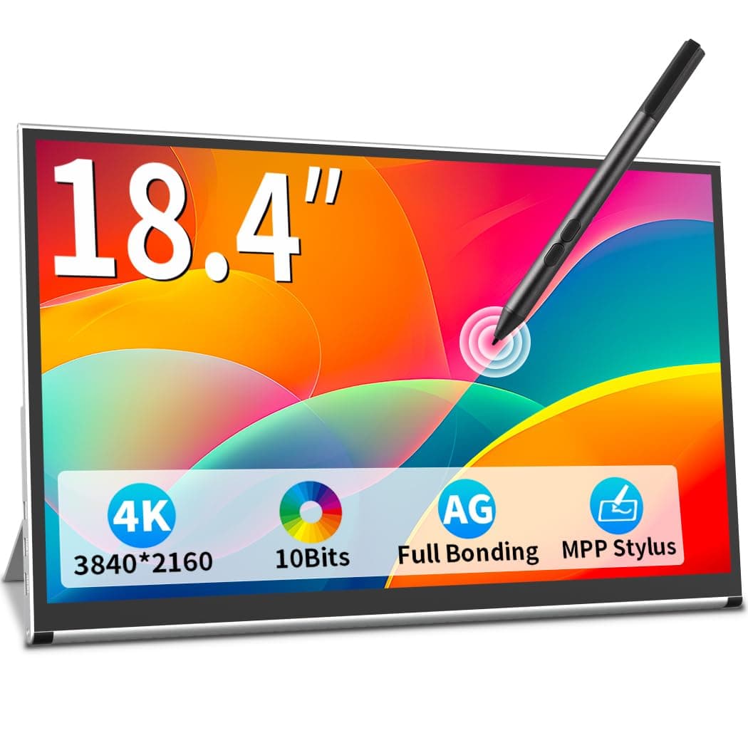 Magedok Monitor portátil 18.4" 4K táctil, 3840x2160, MPP compatible PI-X9