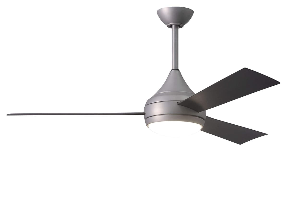 Matthews DA-BS-BB Donaire 52" Ventilador Coastal Marino con Luz LED y Control Remoto