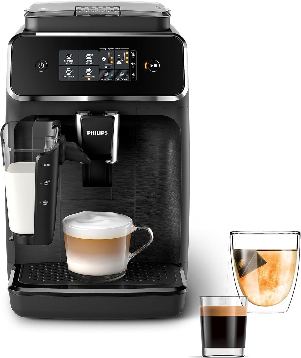 Philips 2200 Series EP2230/14 - Cafetera superautomática con LatteGo