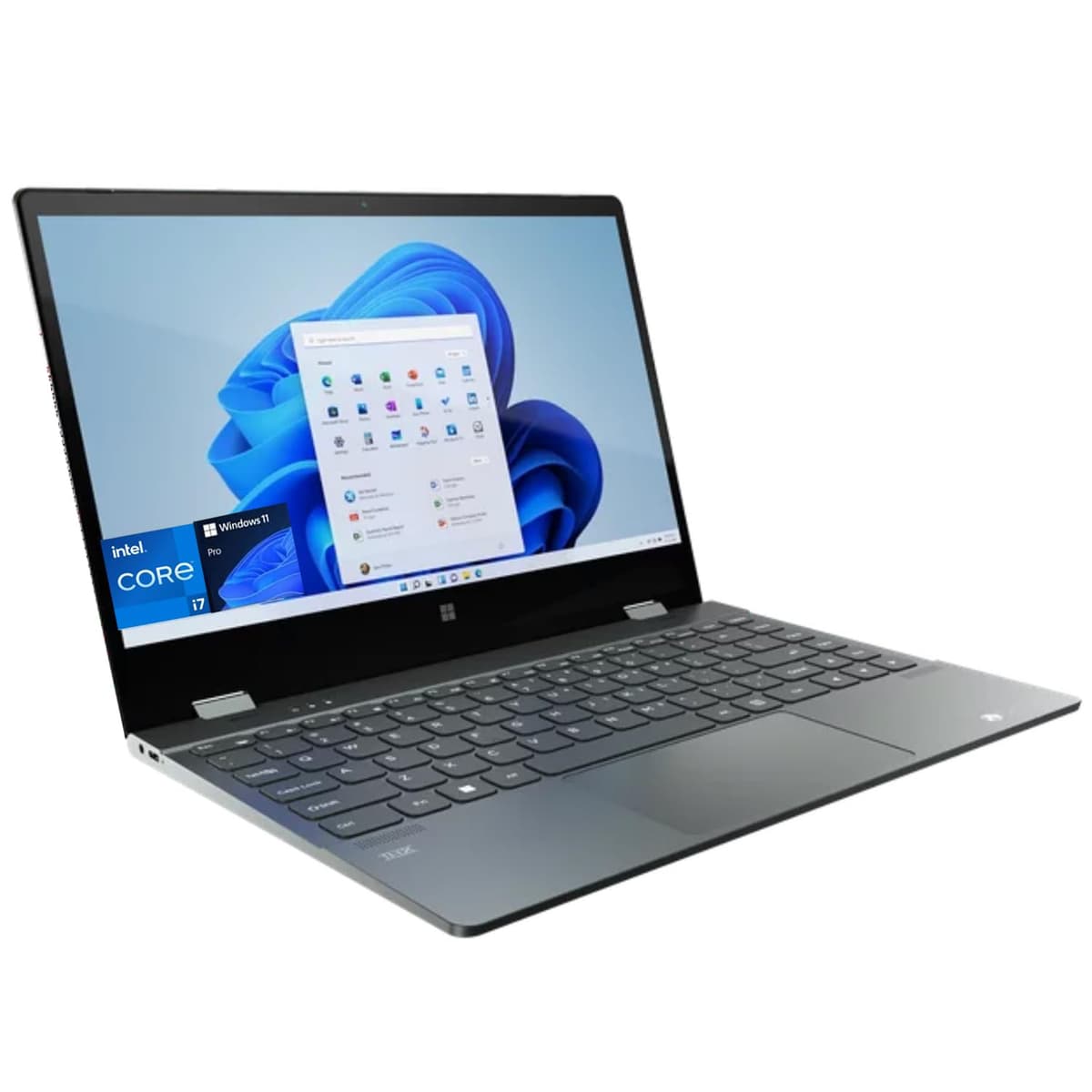 Gateway 2-en-1 Elite Notebook, pantalla táctil IPS FHD de 14.1", Intel Core i7-1165G7 de 11.ª generación, 8GB RAM, SSD de 512GB, teclado retroiluminado, audio espacial THX, cámara 2MP, WiFi 6, USB-C, Windows 11 Pro GWCC