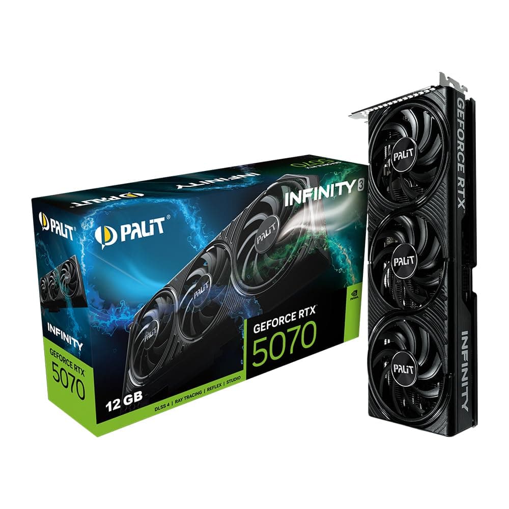 Palit GeForce RTX 5070 Infinity 3, 12GB GDDR7 NE75070019K9-GB2050S