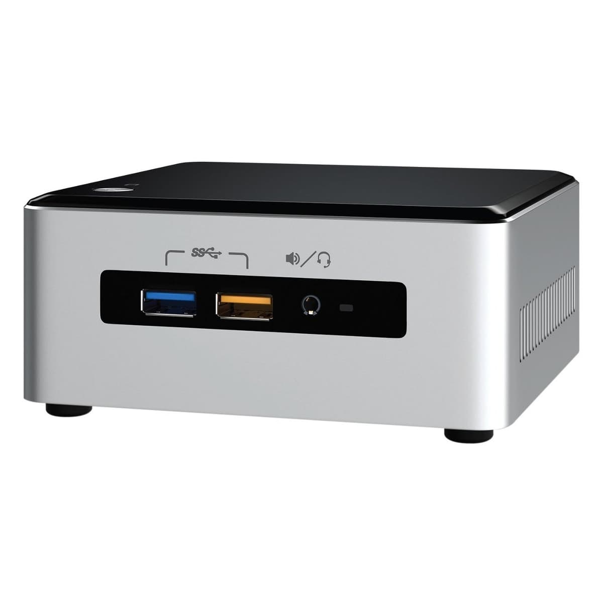 Intel NUC Kit NUC6i3SYH - BOXNUC6I3SYH Plata/Negro