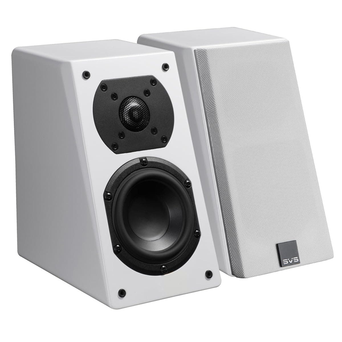 SVS Prime Elevation Speakers - Par (Piano Gloss White) Prime Elevation Piano Gloss White