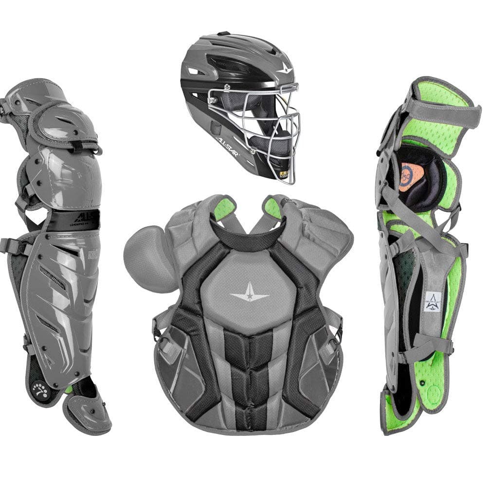 All Star System7 Axis kit de catcher profesional NOCSAE para adultos 020AL069 GPGY