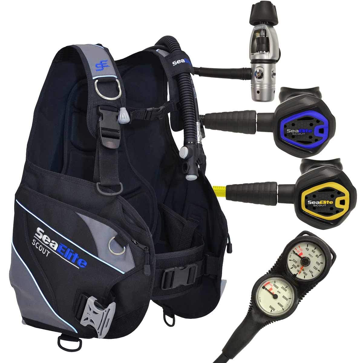Divers Supply Sistema de Buceo Value (X-Small) PKGVALUESYS