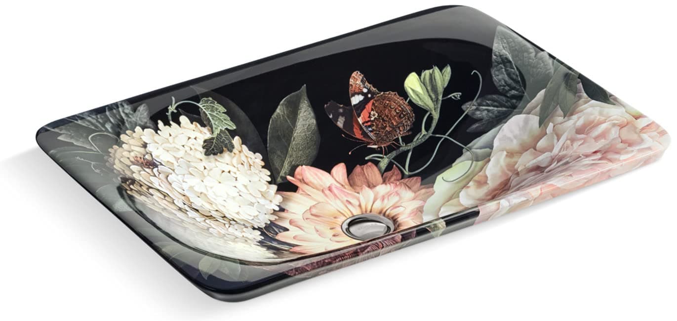 Kohler Lavabo Carillon Dutchmaster - Edición Artista, rectangular, blanco 30334-DM1