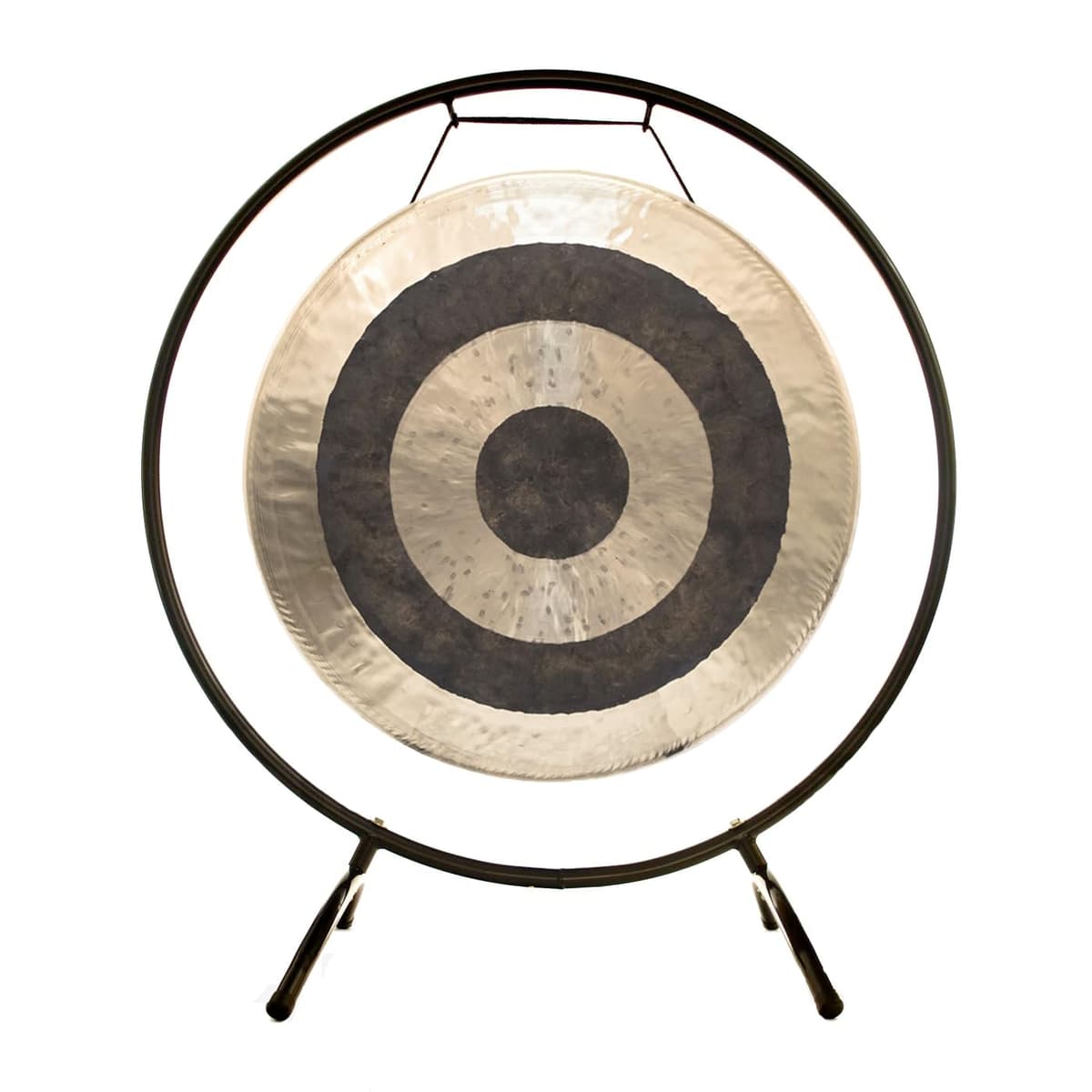 Unlimited Gongs de 20" a 24" en soporte Holding Space Gong Stand - Incluye gong, mazo tradicional y soporte/gong de bronce de tamaño mediano/perfecto para kit de herramientas de terapia de sonido/fácil de tocar gu-22subatomicholding-amz