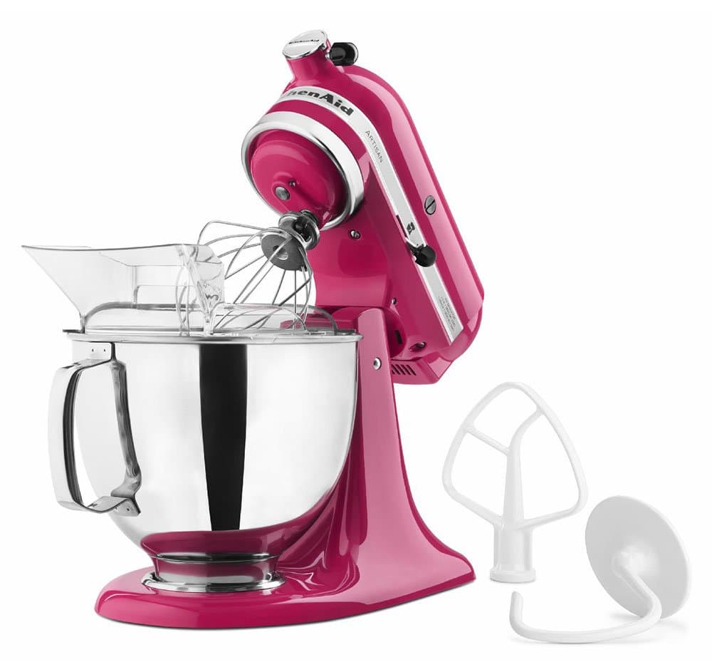 KitchenAid Artisan KSM150PSCB Batidora de Pie 5 qt - Cranberry