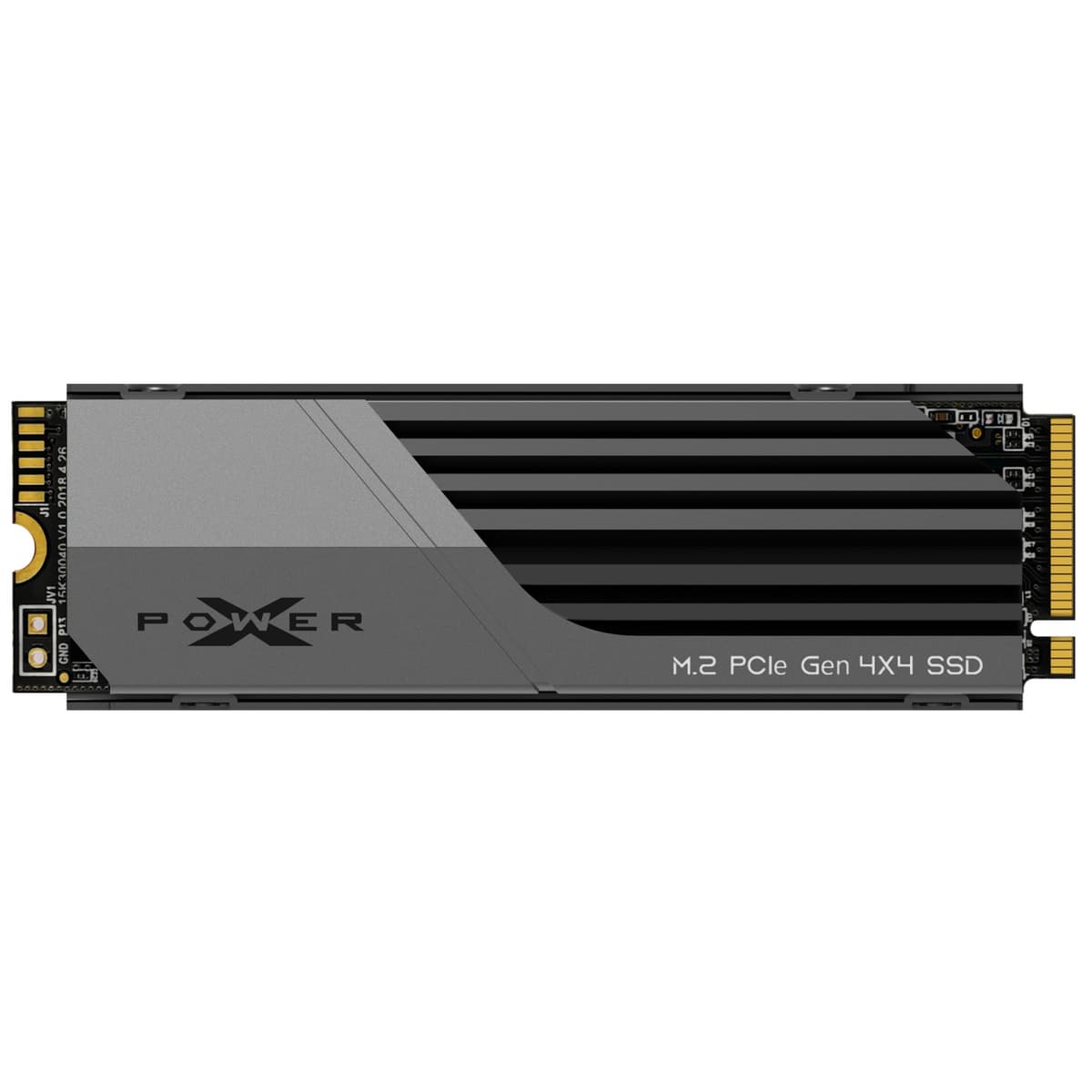 Silicon Power SSD NVMe PCIe Gen4 M.2 2280 4TB US75 R/W hasta 7.000/6.500 MB/s con disipador (SP04KGBP44US7505AC)