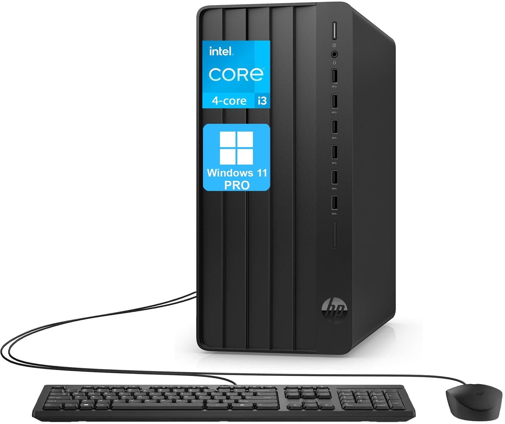 HP Pro Tower 290 G9 Computadora de Escritorio, Intel Core i3-13100, 64GB RAM, 4TB SSD, Windows 11 Pro