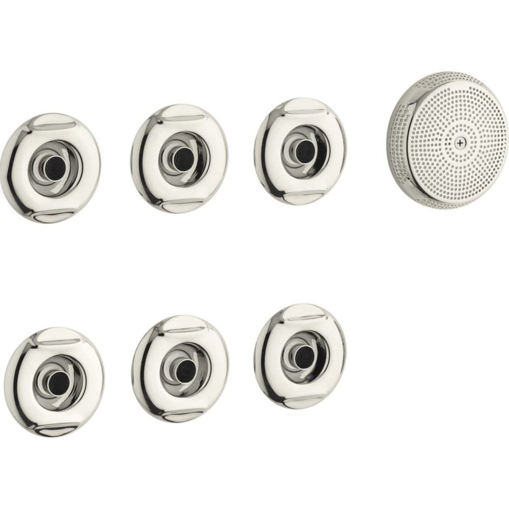Kohler K-9696-SN kit de terminación Flexjet Whirlpool, níquel pulido vibrante