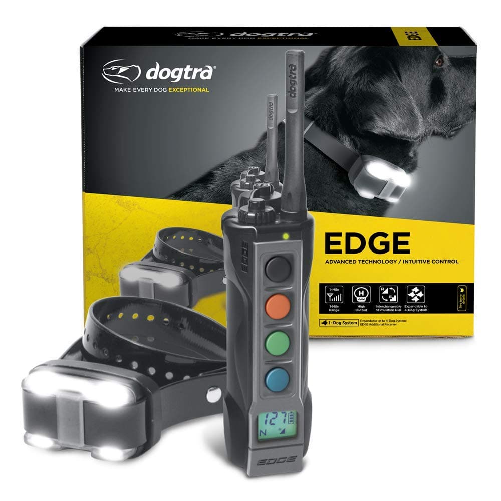 Collar de Entrenamiento Remoto Dogtra Edge de Largo Alcance para 4 Perros