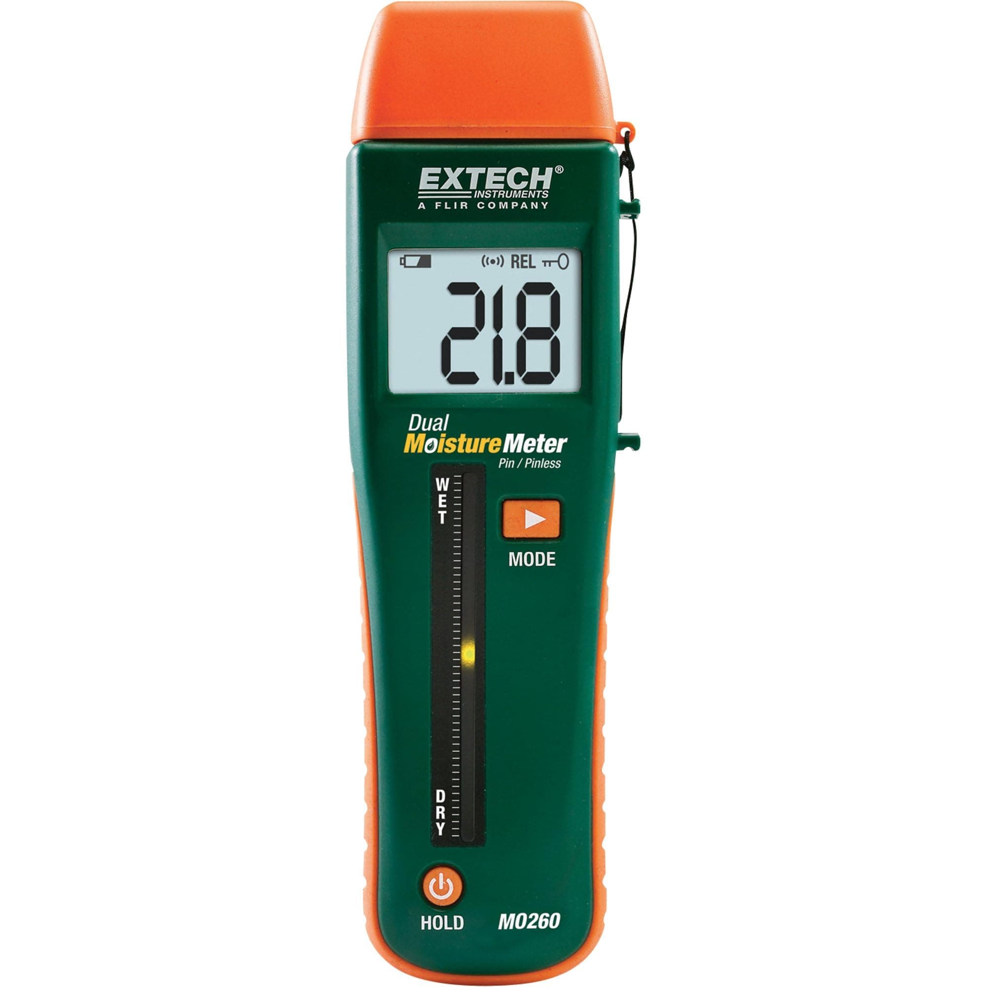 Extech MO260 Medidor de humedad combinado con clavija/sin clavija