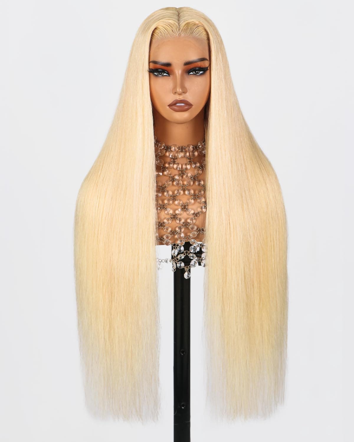Arabella 613 Lace Front Wig Human Hair 13x4 Glueless 210% Density 613 Straight (40inch) F134-WIG-613-ST-40-new