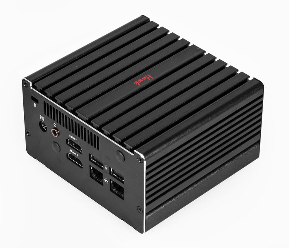 Jetway JBC320U93W-2930-B Intel Celeron N2930 Dual LAN Intel Fanless NUC, HDD 2.5"