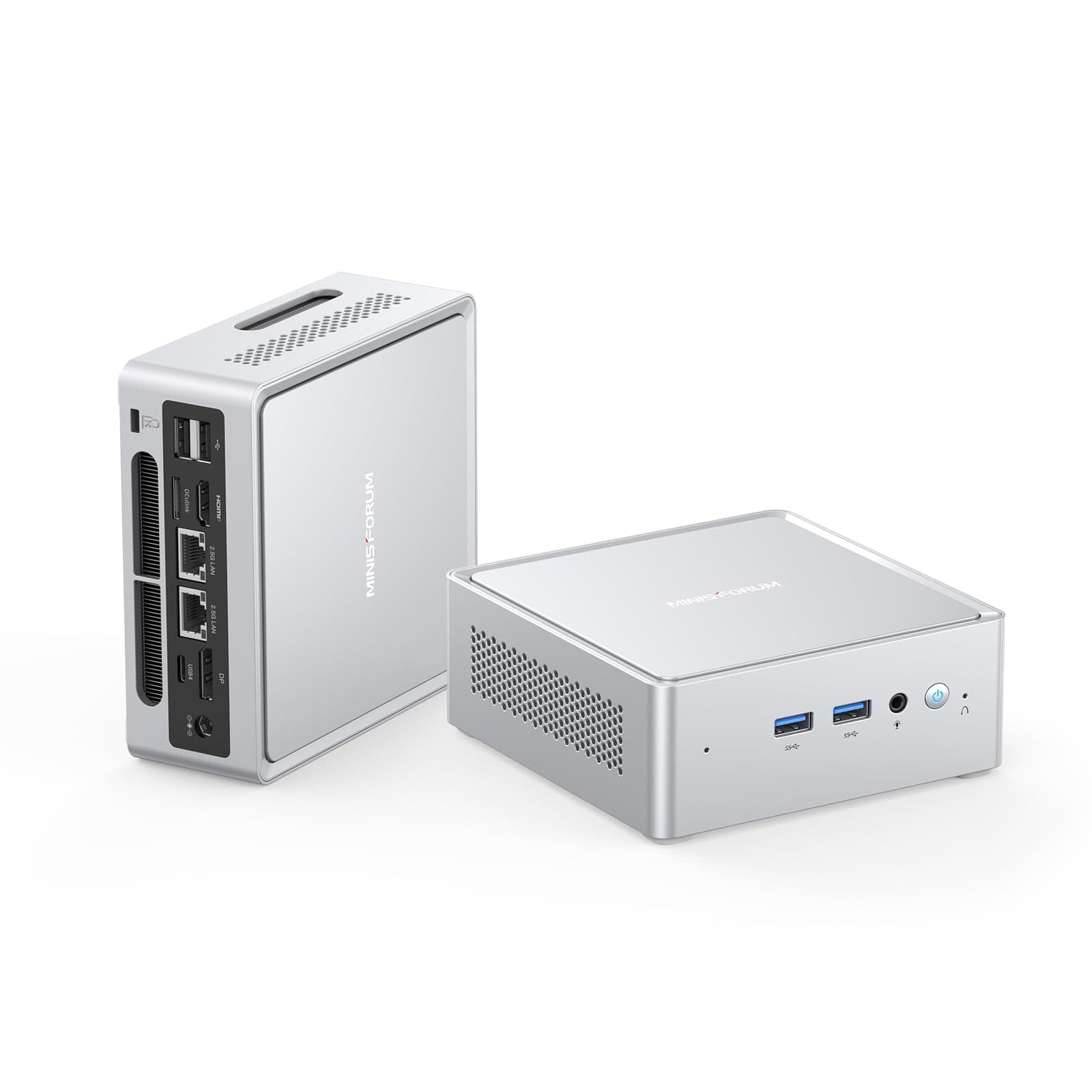 MINISFORUM NAB8 Plus - Mini PC Core i7-12800H, 32GB RAM, 1TB SSD, triple video Deskmini