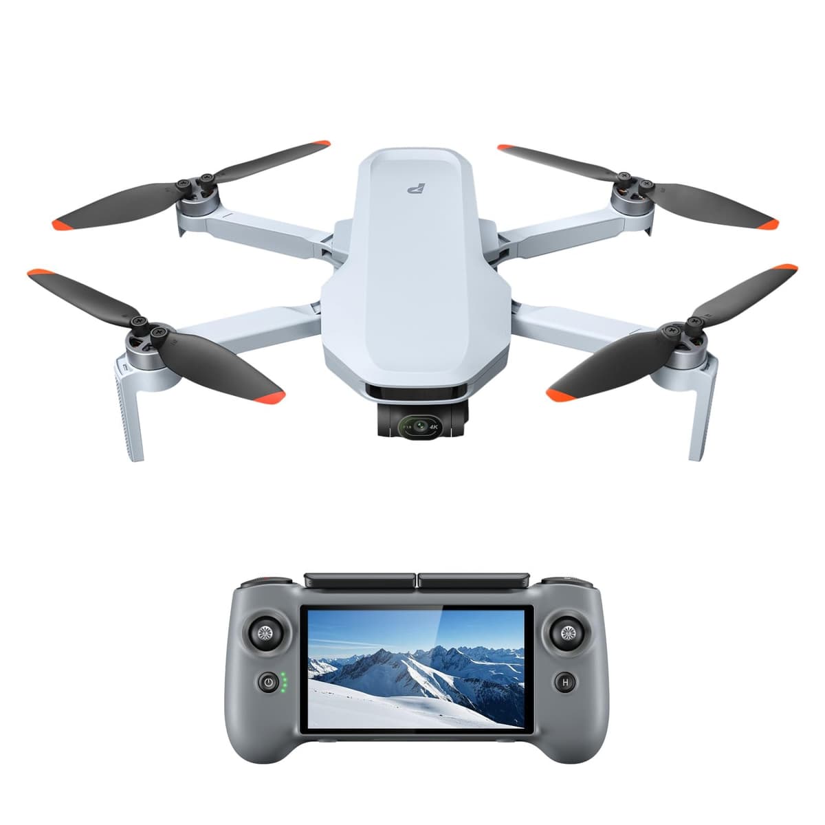 Potensic ATOM 2 Standard Kit con RC PTD 1 - Drone 4K/8K, 10 km transmisión, gimbal 3 ejes, AI Track, disparo vertical, nocturno, <249 g ATOM2-1B-RC-CA