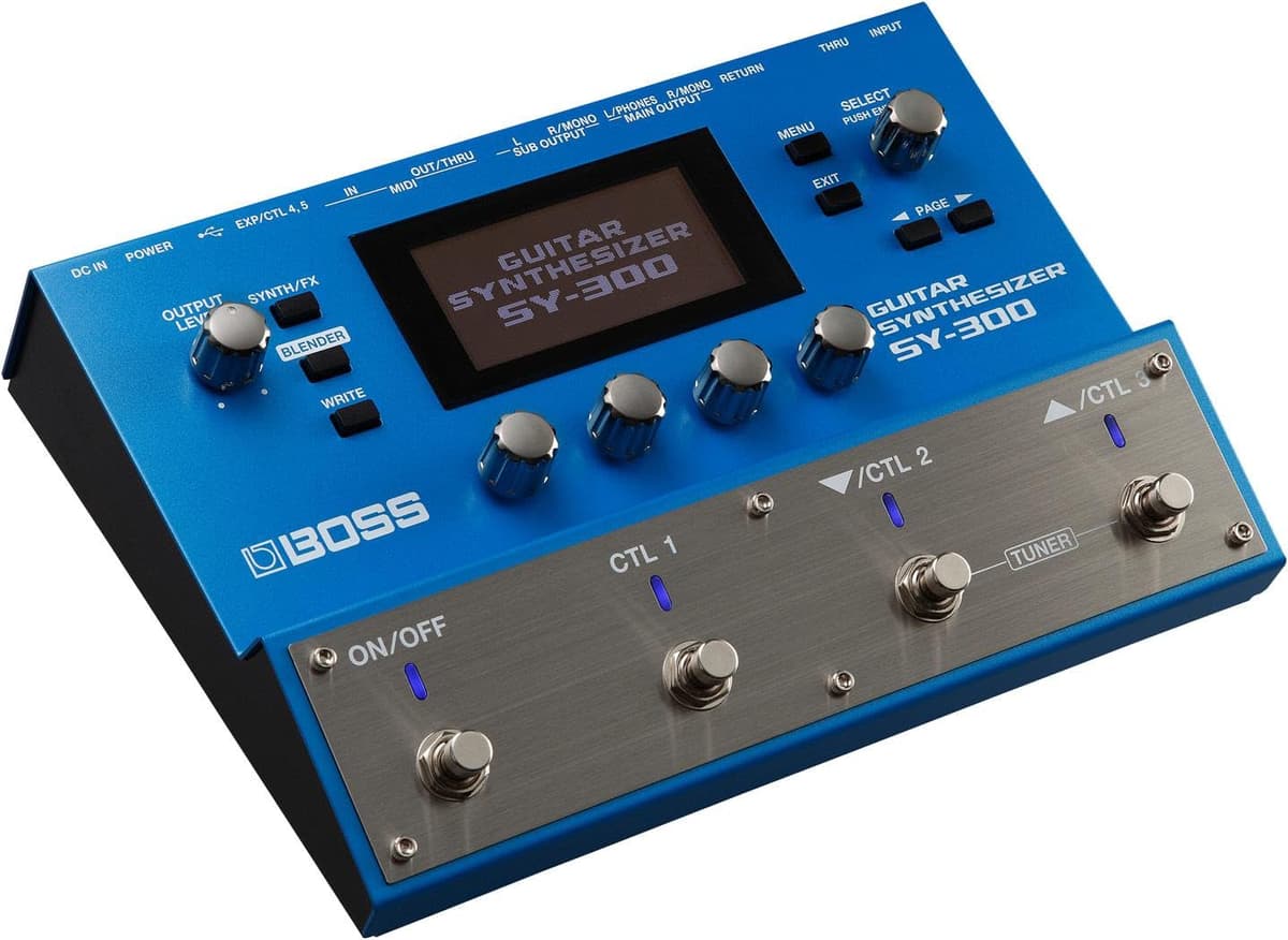 BOSS SY-300 Guitar Synthesizer, sintetizador polifónico para guitarra SY-300