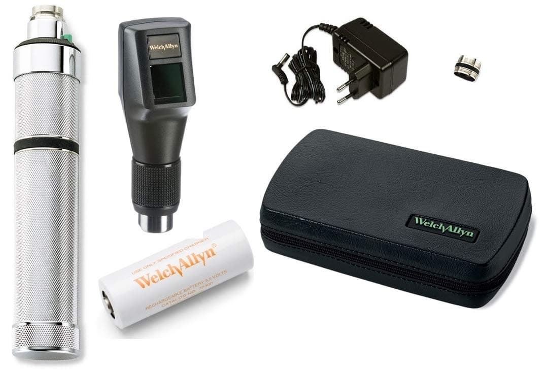 Welch Allyn retinoscopio de racha 3.5V con mango recargable Ni-Cd 18342-VC