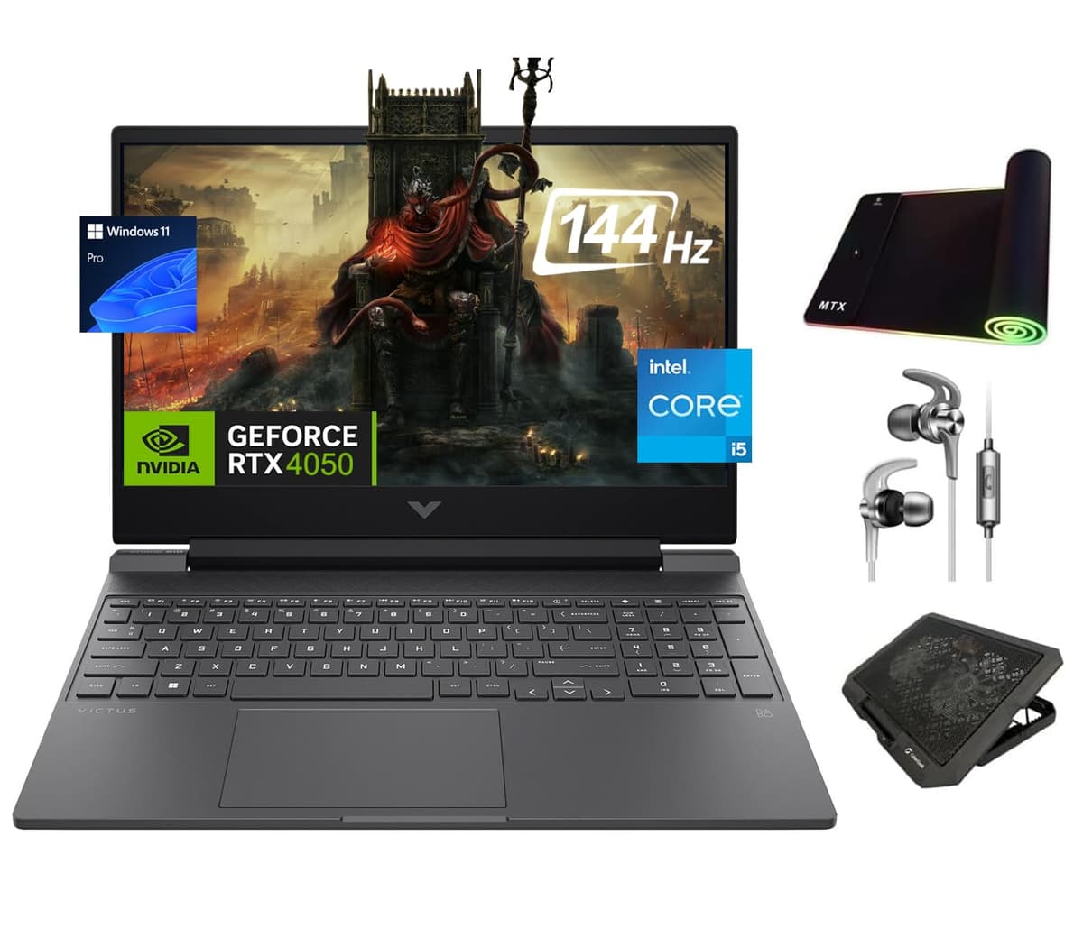 HP Victus 15.6" (i5-13420H, RTX 4050 6GB, 32GB RAM, 2TB SSD) Windows 11 Pro