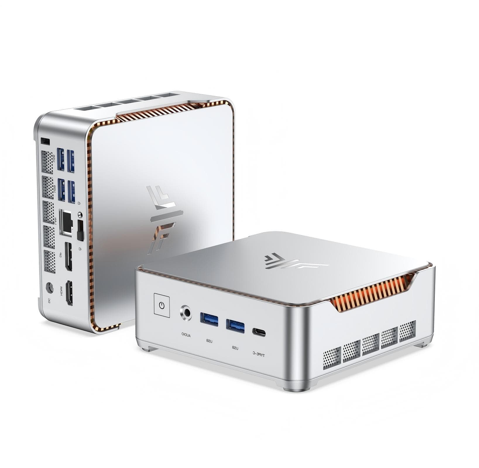 KAMRUI Hyper H2 Mini PC Gaming, in-tel Core i9-11900H (Mejor que i5/i7, hasta 4.9GHz) 32GB RAM 1TB SSD Mini Computadora de Escritorio, Triple Pantalla 4K 6*USB3.2, USB-C, HDMI, DP, WiFi6, BT5.2, Gaming Oficina en Casa