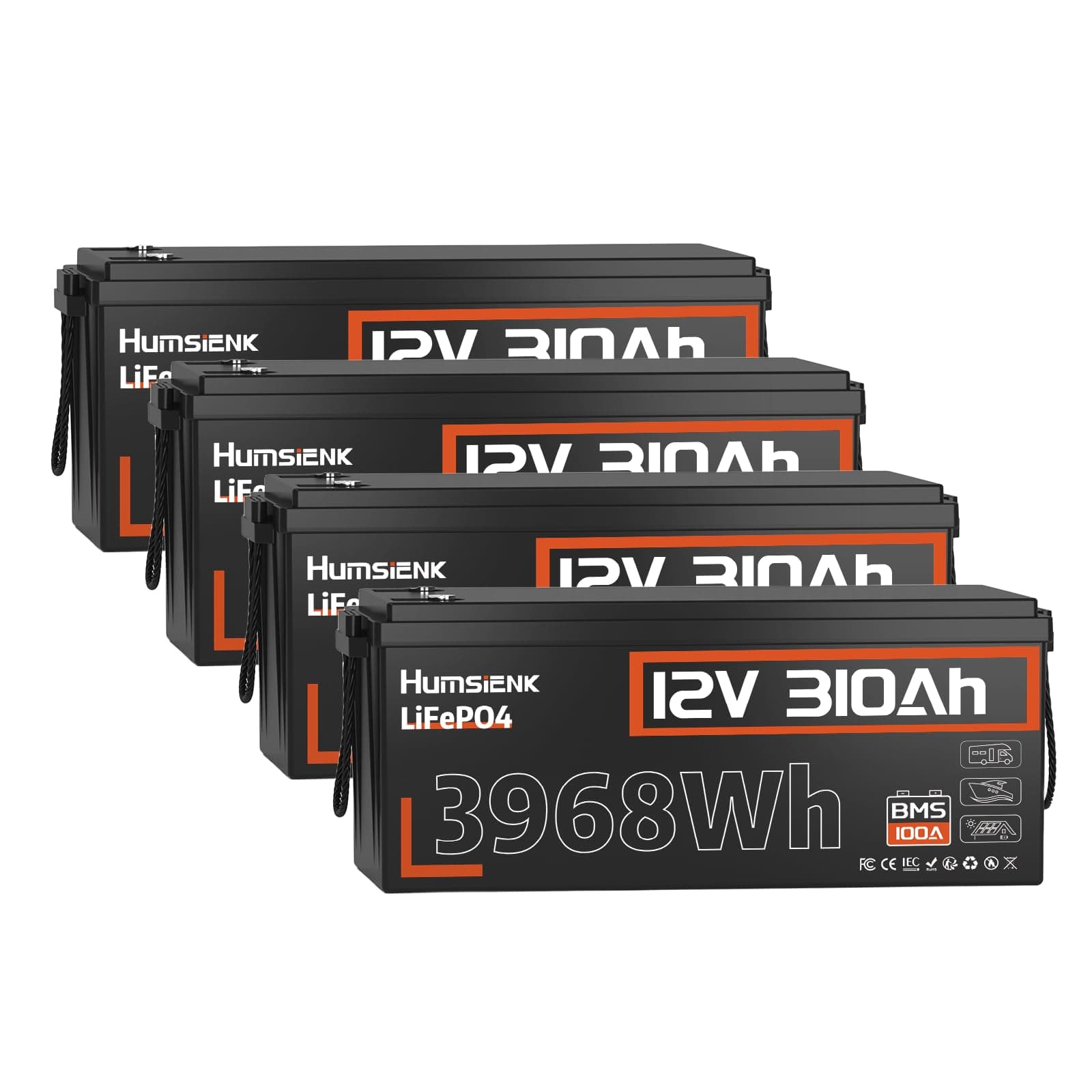 HumsiENK USHS12V310AH100-4PK-045