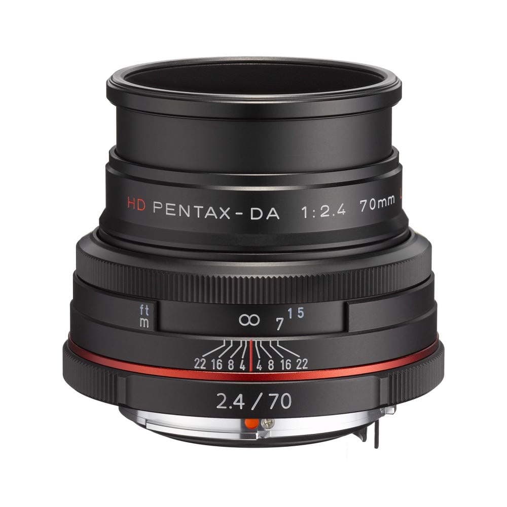 Pentax HD DA 70mm f/2.4 Limited, lente fijo tele para montura K 21430