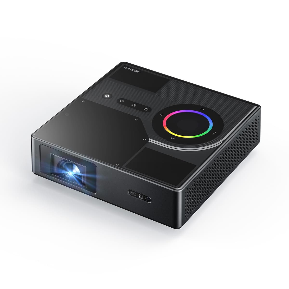 NexiGo Nova Mini Proyector Láser Portátil Google TV 1080p FHD 1200 Lumens 150" con Dolby Audio PJ08