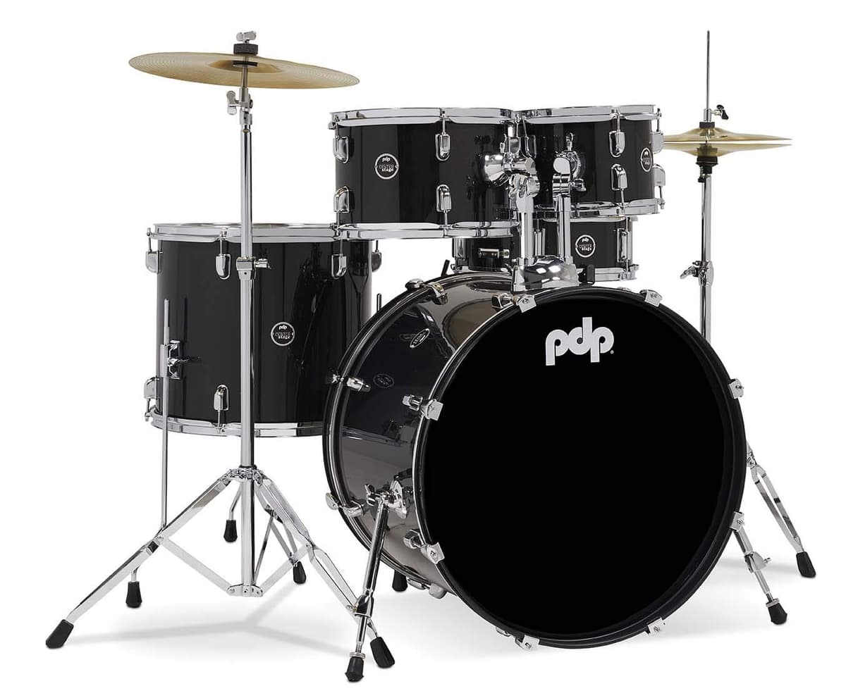 Pacific Drums Center Stage Kit Completo 5 Piezas (Iridescent Black) PDCE2215KTIB