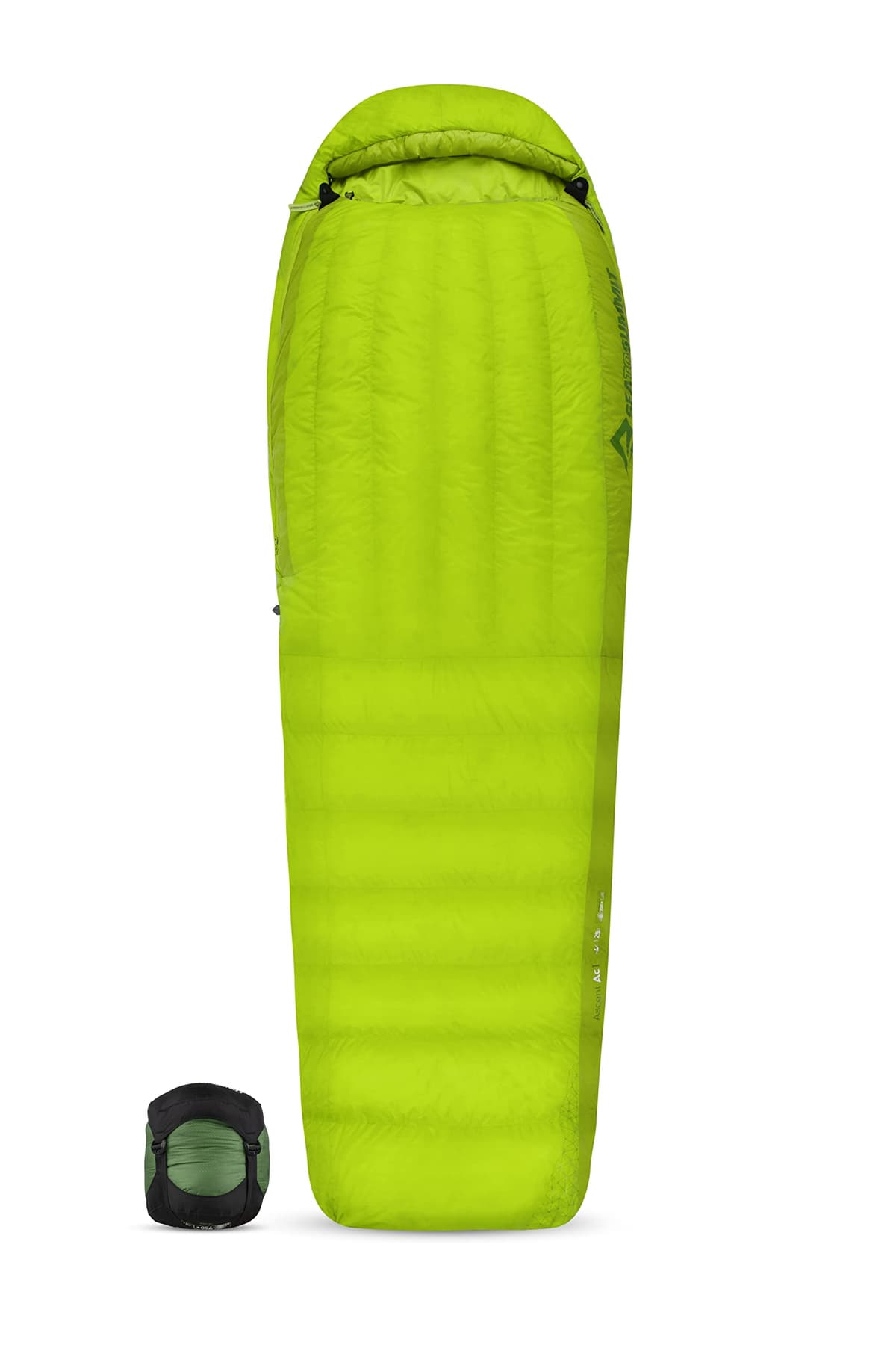 Sea to Summit Ascent Saco de Dormir de Plumas, 25 Grados, Talla Regular S1111