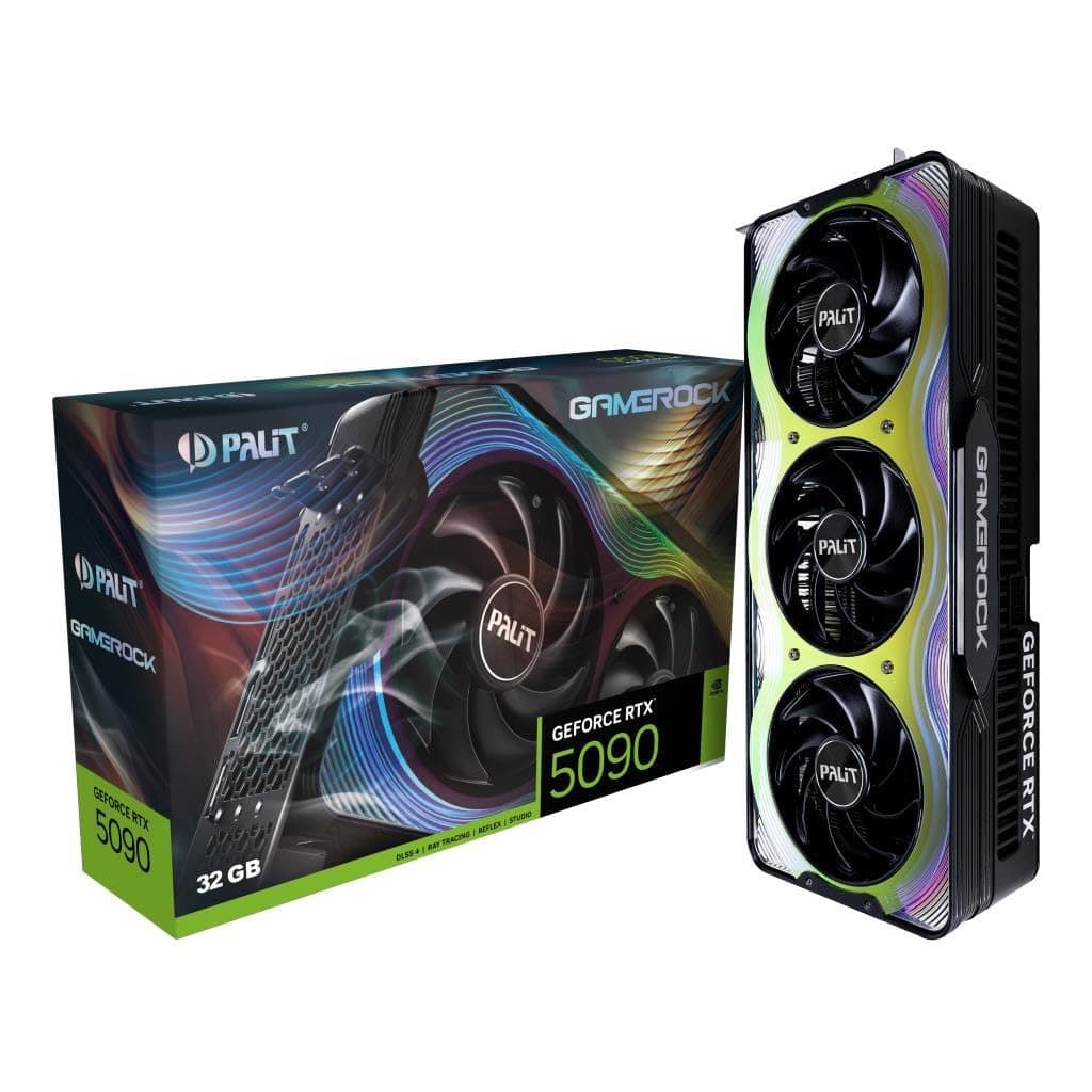 Palit GeForce RTX 5090 GameRock 32GB GDDR7 PCIe 5.0 NE75090019R5-GB2020G