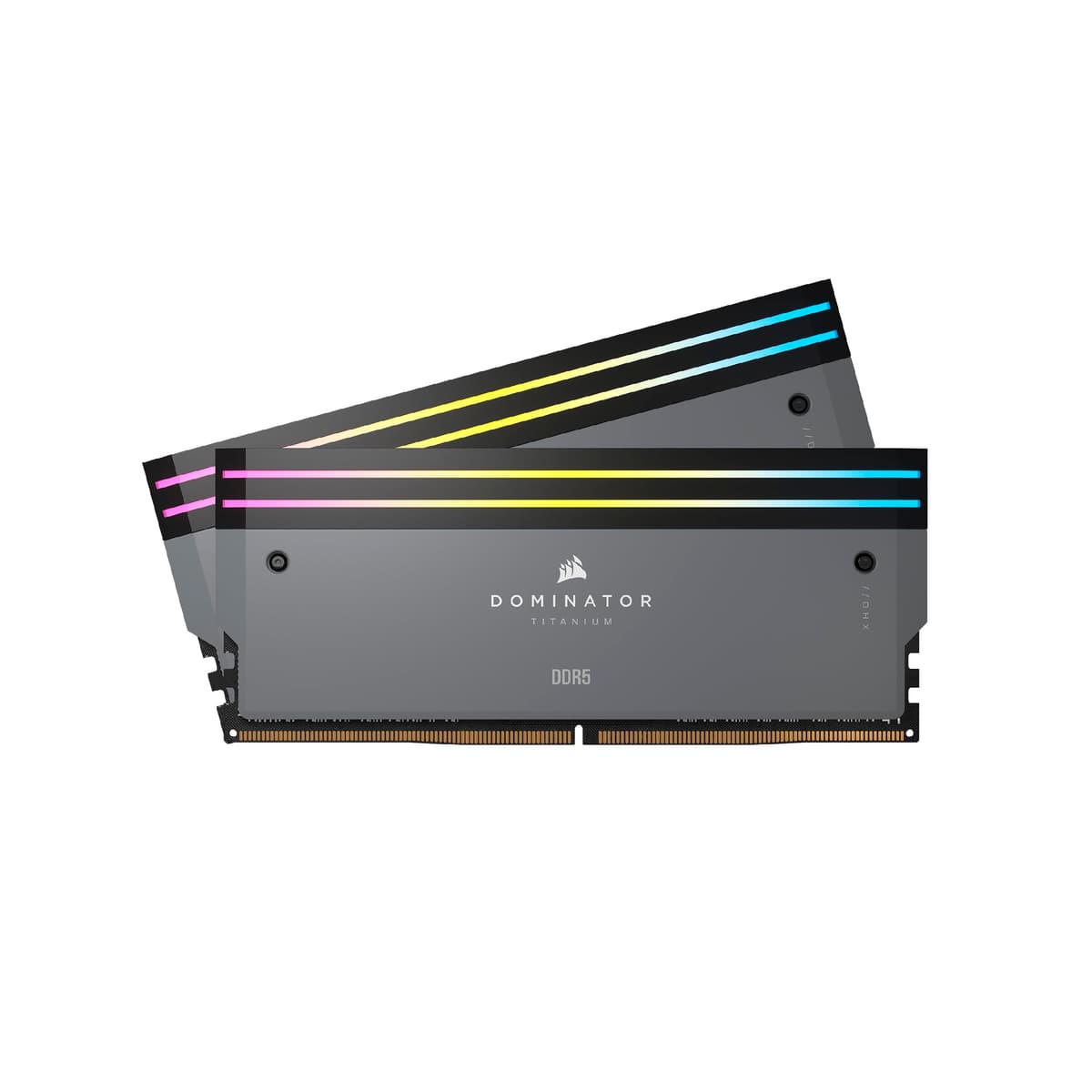 Corsair Dominator Titanium RGB DDR5 64GB (2x32GB) 6000MHz CL30 CMP64GX5M2B6000Z30 Gris