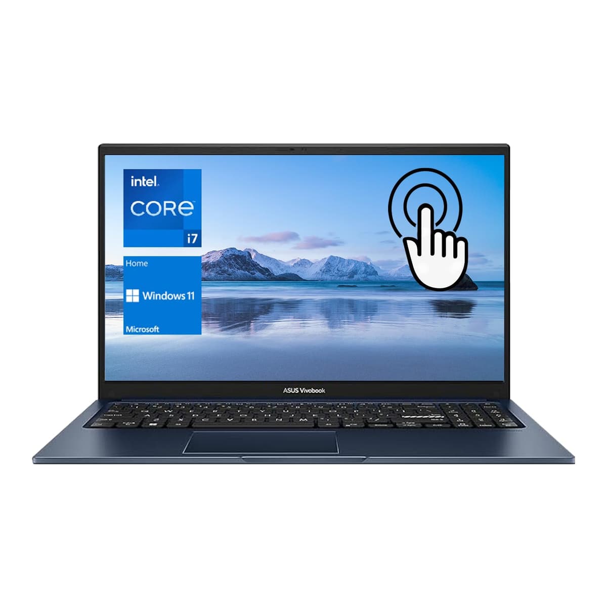 ASUS Vivobook 15.6" FHD Touchscreen i7-1255U / 40GB / 2TB / Windows 11 Azul F1505Z